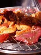 肉在燃燒